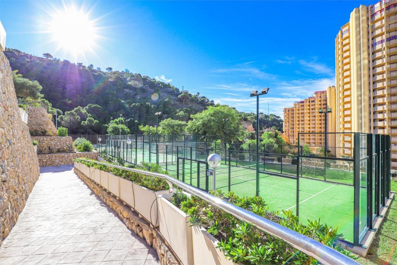 Skyline 41 Gran Lujo, Terraza Grande Y Vistas Al Mar - Planta 41 Apartment Benidorm Bagian luar foto