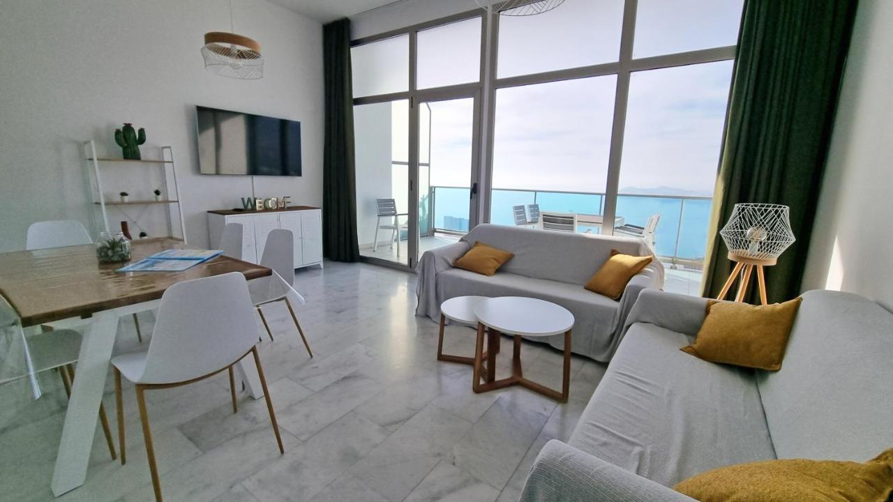 Skyline 41 Gran Lujo, Terraza Grande Y Vistas Al Mar - Planta 41 Apartment Benidorm Bagian luar foto